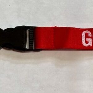 Red Woven Lanyard