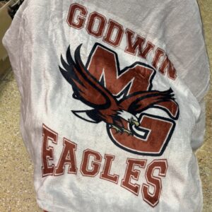 ** NEW ** Plush Godwin Eagles Blanket